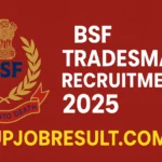 BSF Constable Tradesman Recruitment 2025 Apply Online for 3588 Posts