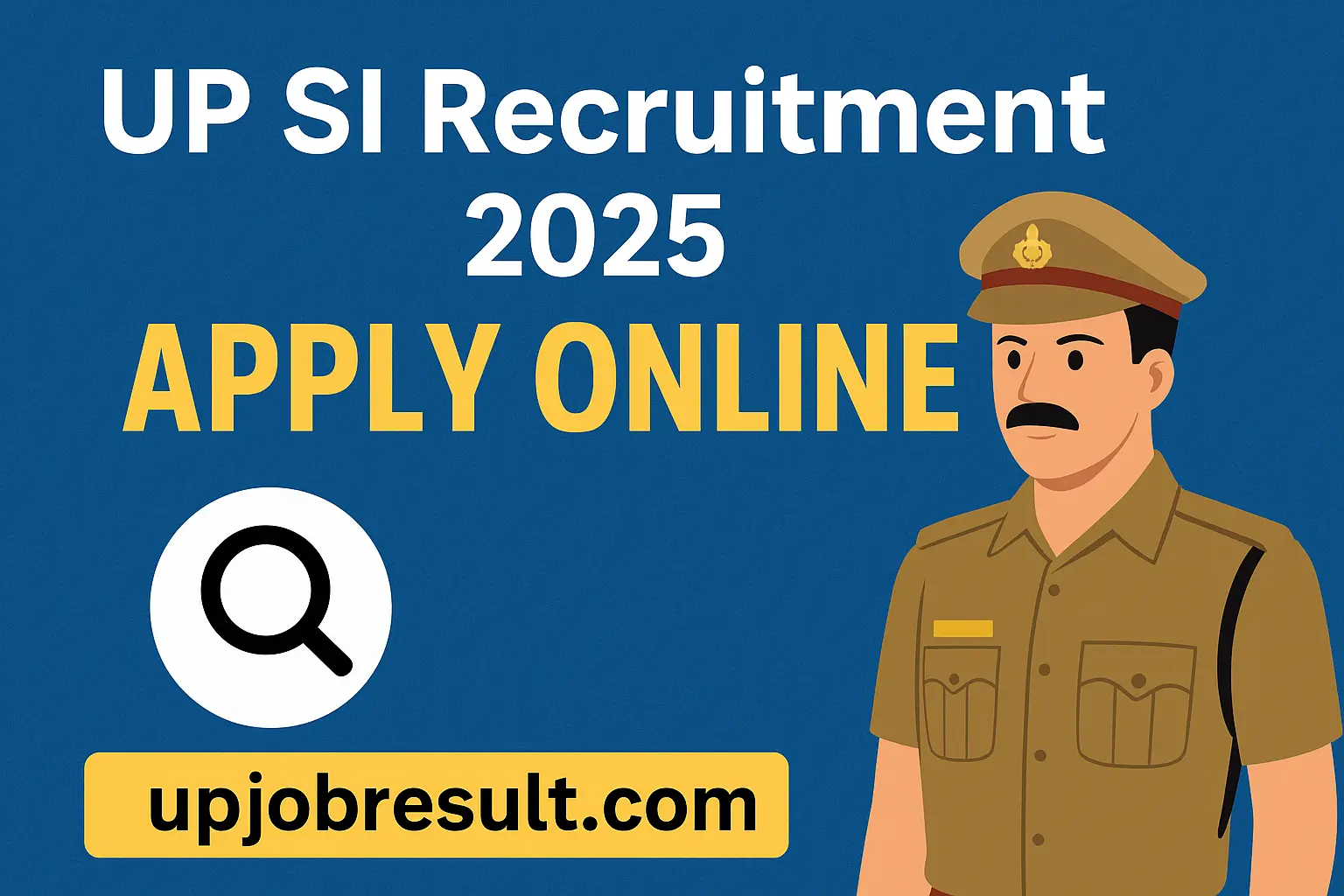 UP SI Recruitment 2025