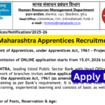 Bank of Maharashtra Apprentices Recruitment 2026