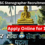 BPSC Stenographer Recruitment 2026