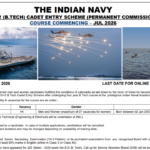 Indian Navy 10+2 B.Tech Entry Recruitment 2026