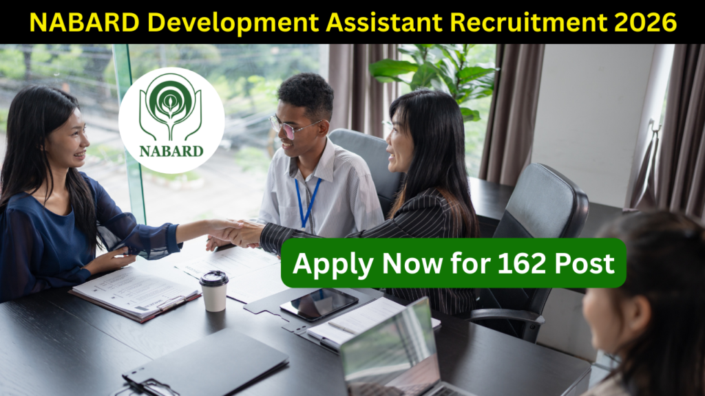 NABARD Development Assistant Recruitment 2026
