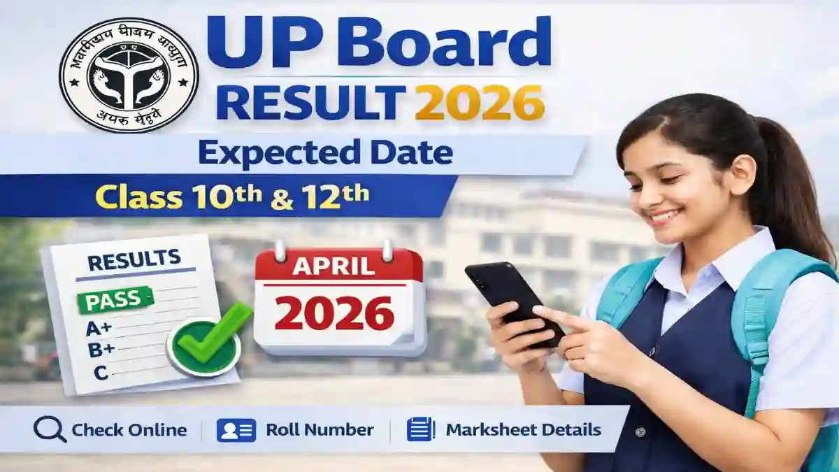 UP Board Result 2026, UPMSP Result Date, Class 10 Result UP Board, Class 12 Result UP Board, UP Board Expected Date, Board Result India, Education News India